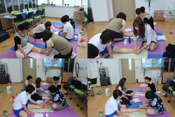 러빙핸즈(수족마사지 봉사단) 2차 전문교육 3회기